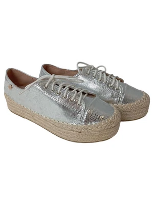 XTI Sneaker Donna Argento Streetwear Espadrilles (EU 39) - Immagine 1 di 4