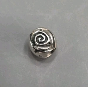 Lotto Bracciale Argento Sterling 925 V27 Pandora ALE Perline Charms Fiore Rosa Amore - Foto 1 di 1