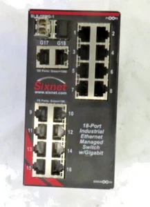 Commutateur Ethernet SIXNET SLX-18MG-1, POUR PIECES/REPARATION - Photo 1/7