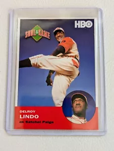 HBO Soul of Game Delroy Lindo as Satchel Paige Movie Promo Card - Picture 1 of 2