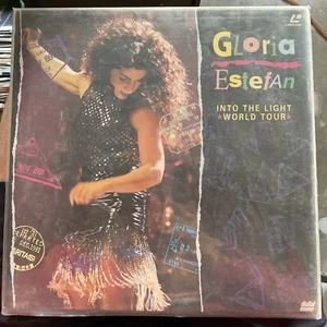 GLORIA ESTEFAN - INTO THE LIGHT WORLD TOUR Laserdisc LD VERY GOOD MUSIC RARE! - Picture 1 of 2