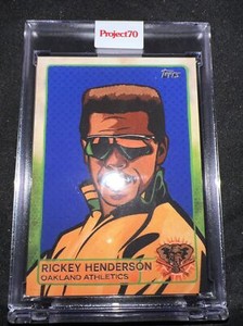 2021 Topps Project 70 - Blake Jameison 2015 Topps Baseball #165 Rickey Henderson