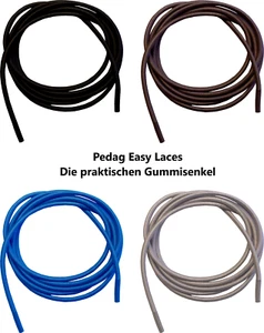 Pedag Easy Laces Schnürsenkel Gummisenkel mit Stopper und Verschluß - 575 - Bild 1 von 6