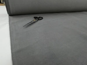 LAURA ASHLEY CALTON PALE CHARCOAL GREY Uni Chenille Polsterstoff - Bild 1 von 8