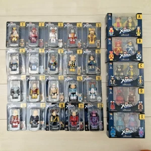 X-MEN BE@RBRICK Happy Lottery 2022 Marvel Complete set NEW - Picture 1 of 5
