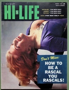 Hi-Life Magazine - Vol 2 No 4 - 1960 - Pin-Up & Glamour - Nancy O'Neil - Picture 1 of 1
