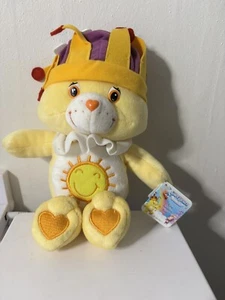 2004 Care Bears King Funshine Bär Neu mit Etikett 10 Zoll - Bild 1 von 3