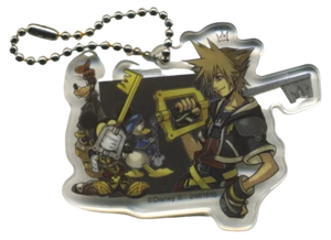 KINGDOM HEARTS KEYCHAIN 2020 KEYRING CHARM - Picture 1 of 3