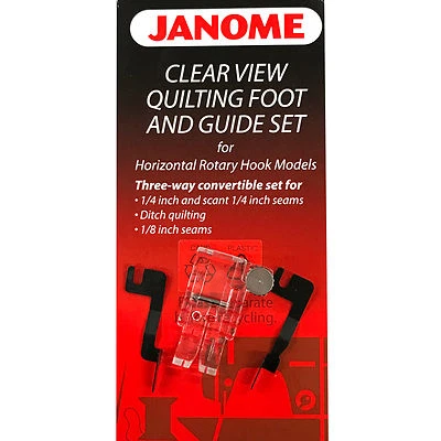 Clear View Quilting Foot And Guide SET #200449001 for Janome Sewing Machines - Image 1 of 3