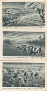 Deutsche Stickstoff Industrie Dünger Lot 3 AK 1930 Werbung Reklame 2401083 - Picture 1 of 2