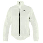 Mens Cycling Jacket Highly Visible Windproof Showerproof Running White S To 4Xl