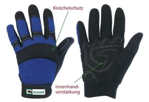 (1Paar=11,48€) 3 Paar elysee® MASTER Mechanikerhandschuhe Montage