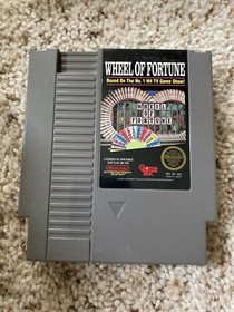 Wheel of Fortune Nintendo NES Video Game Cart