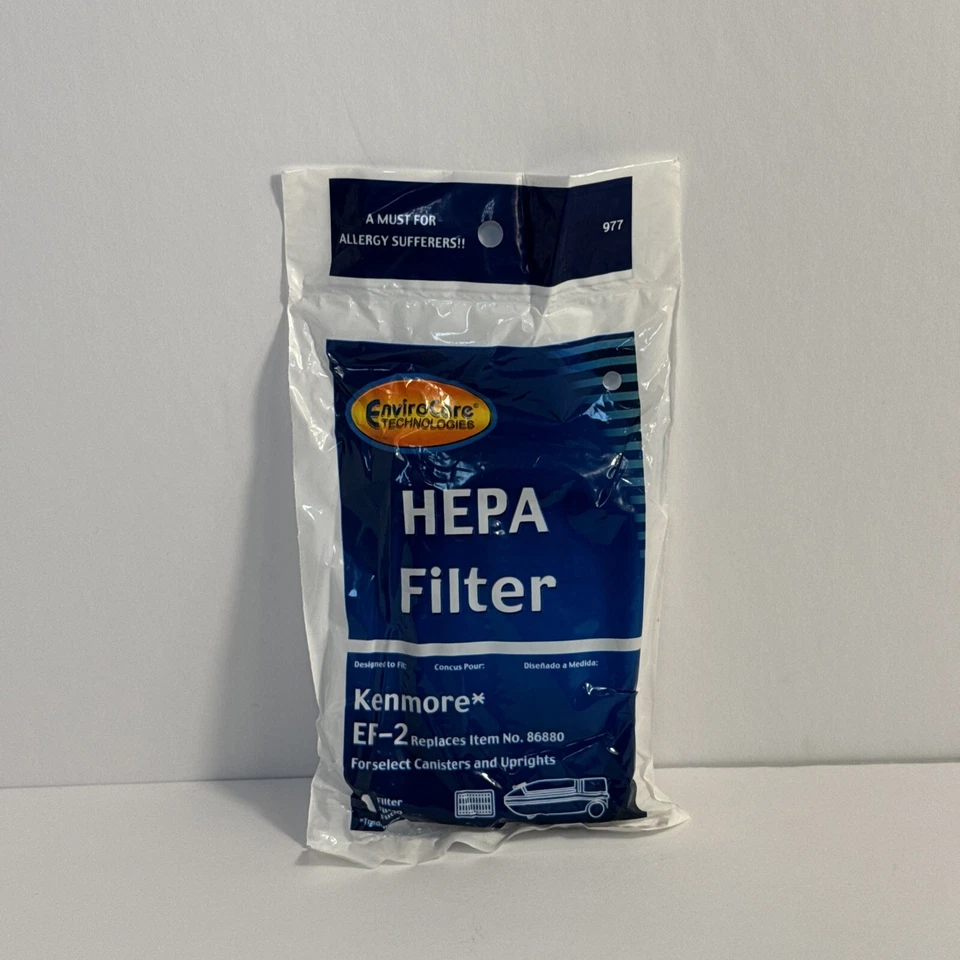 4 Kenmore Ef2 HEPA Allergy Filter Progressive Upright Vacuum Cleaner 86880 Sears
