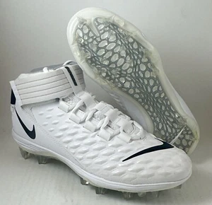 Nike Football Cleats Force Savage Pro 2 Mid White AH4000-100 Men's Size 9.5-15 - Picture 1 of 8