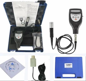 Probador de rugosidad perfilómetro de superficie de chorro de arena con cable USB y software - Imagen 1 de 22