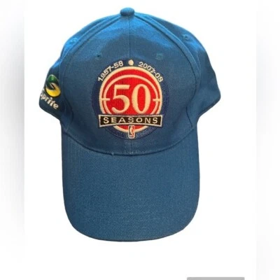 Детройт поршни ремень назад шляпа крышка 50 сезонов промо стадион синий Sprite логотип - Изображение 1 из 3