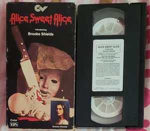 Alice Sweet Alice [VHS 1987] Starring Brooke Shields - Picture 1 of 2