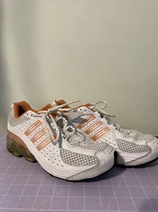 Adidas BOUNCE (2006) Womens 10 White & Orange Running Shoes NICE! - Picture 1 of 7