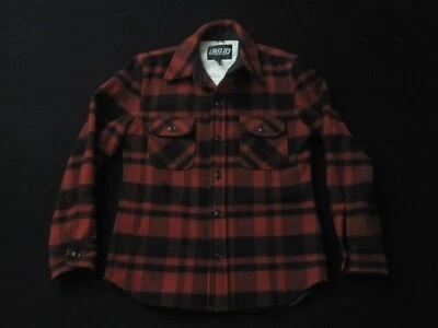 Fidelity Buffalo Chaqueta Camisa A Cuadros Para Hombre Mediana Cazadora  Foto 1 de 4