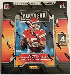 2021 Panini Playbook Football Box - Hobby - 4 Hits!!! - Picture 1 of 1