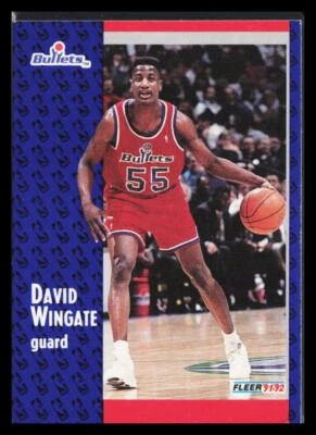 1991-92 Fleer David Wingate #371 - Image 1 of 2
