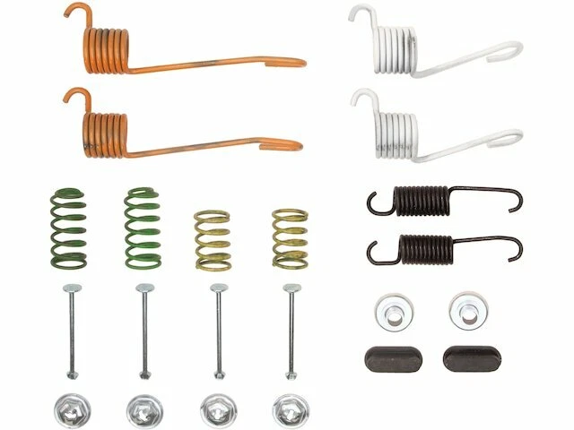 Kit de herrajes de freno de tambor trasero 37QD69C para Oldsmobile Cutlass Supreme 1976-1977 Foto 1 de 1