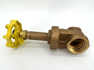 Neu Apollo 30-208-01 Modell 107T 2" steigender Schaft Absperrschieber Bronze Gehäuse - Bild 1 von 5