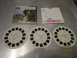 Komplettset mit drei View-Master Rollen A 526 Wisconsin Dells 1962 b334 - Bild 1 von 5