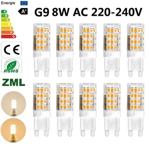 G9 LED Bulb 8W Cold/Warm White 220V Capsule Light SMD Replace Halogen Desk Lamp - Picture 1 of 12