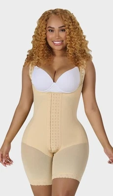 FAJAS M&D Colombianas Post Cirugía Medio Muslo Prendas Modeladoras Body MYD 0489 Foto 1 de 4