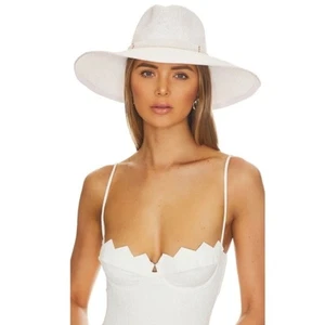 Nikki Beach Saylor Hut in Weiß Einheitsgröße Neu mit Etikett - Bild 1 von 8