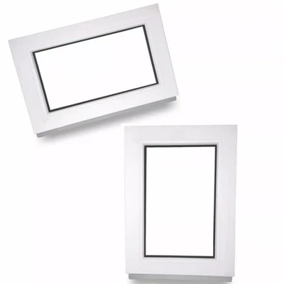 Premium Kunststoff Fenster Festverglasung Wintergarten Festelement 2 3 fach Weiß - Bild 1 von 2