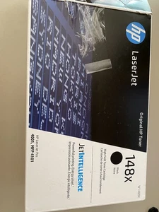 HP 148x High yield Black toner cartridge - Open Box - Picture 1 of 7