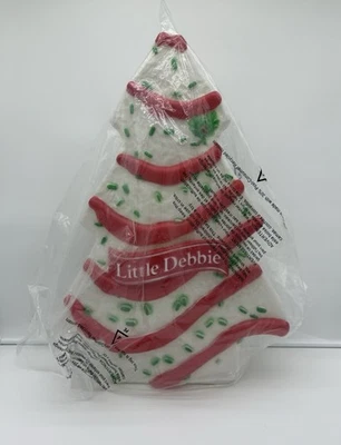 Little Debbie Christmas Tree Cake Blow Mold LED Lighting 15in x 6in x 22in - NEW