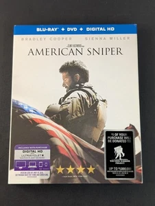 American Sniper (Blu-ray, 2014) Neu Versiegelt Schutzhülle Bradley Cooper (A) - Bild 1 von 4