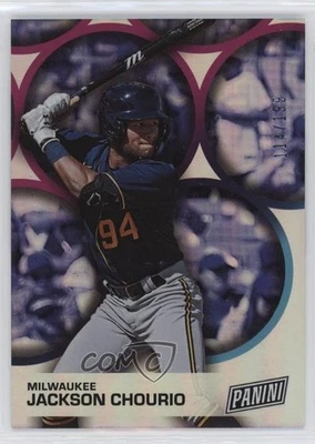 2023 Panini Father's Day Baseball Holo /199 Jackson Chourio #BB4 - Image 1 of 2