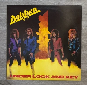 Dokken Under Lock and Key LP 1985 Elektra 60458-1 VG+/VG+ - Picture 1 of 4