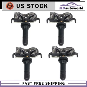 FOR DODGE JEEP TPMS TIRE PRESSURE SENSORS 68193586AC 68105280AD Set of 4 433MHz - Picture 1 of 15