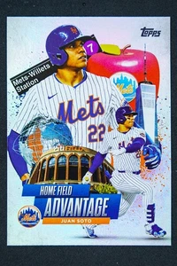 2025 Topps Series 2 Home Field Advantage Juan Soto HA-32 New York Mets SSP HIT - Picture 1 of 6