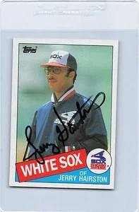 1985 Topps #596 Jerry Hariston White Sox signiertes Autogramm *K9563 - Bild 1 von 2
