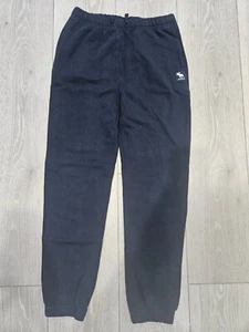 Abercrombie Dark Blue Girls' Elastic Waist Sweatpants Pants size 11/12 - Picture 1 of 4