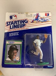rickey Henderson NEW YORK yankees  Kenner Toys Starting Lineup MLB 1989 Box 24