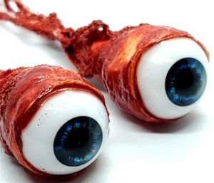 Halloween Horror Prop Realista Tamaño Natural Par de Globos Oculares Rasgados - Azul Crs - Imagen 1 de 2