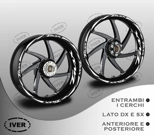 Adesivi cerchi moto yamaha tmax 530 560 bianco - Picture 1 of 3