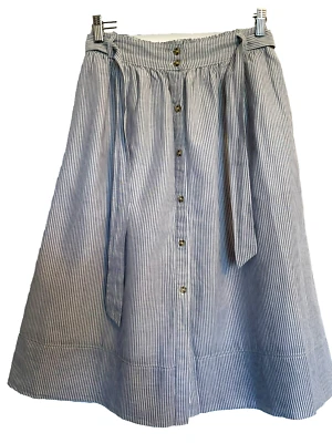 Abercrombie & Fitch Skirt Size Small Ladies  Gypsy Style Striped Belted - Image 1 of 3