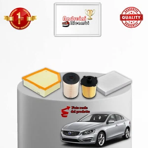 KIT TAGLIANDO 4 FILTRI VOLVO S60 II 2.0 D2 88KW 120CV DAL 2015 -> - Foto 1 di 1