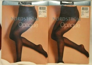 2 Pares Pantimedias Opacas Nordstrom Talla B Elige Azul Marino Negro 40 Den Puntera Regular - Imagen 1 de 3