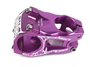 28.6*31.8*45mm Bicycle Short Racing Stem MTB DH Road Bike handlebar stems Purple - Picture 1 of 3