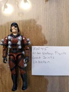 VINTAGE GI JOE MAJOR BLUDD MERCENARY FIGURE F0045 - Picture 1 of 3